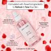 imagegrace ampamp stella Award Winning Rose Water Facial Spray 240ml  Vegan  Rose Water Spray for Face  Rosewater Spray Toner Rose Hydrosol  Rose Spray Facial Mist  Rosewater Spray Toner Rose Hydrosol30ml Travel Size
