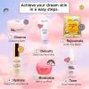 imagegrace ampamp stella Award Winning Skin Care Set  Gifts for Her  Travel Essentials with Under Eye Masks Serum Cleanser Lip Balm  Birthdays Bachelorette Bridesmaids Teen Gifts  Vegan Self CareThe Dream Team Collection