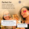imagegrace ampamp stella Award Winning Under Eye Mask  Travel Size Toiletries  Bridal Shower Gifts  Gel Eye Patches for Dark Circles Puffy Eyes Wrinkles Undereye Bags  Vegan  Self Care 6 Pairs GoldGift Set 12 Pairs