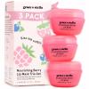 imagegrace ampamp stella Award Winning Lip Butter  Lip Balm Hydrating  Nourishing Lip Mask 3pack Airplane Travel Essentials Beach Vacation and Purse Essentials  Lip Moisturizer for Dry Lips  VeganPack of 3