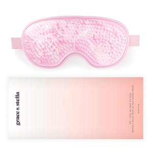 imageEye Wrinkle Pads and Patches  Cooling Eye Mask for Puffiness  Ice Face Mask  Gel Eye Mask  Ice Mask to Reduce Wrinkles Dark Circles Eye Bags Migraines  Hot ampamp Cold Eye Mask by Grace and Stella
