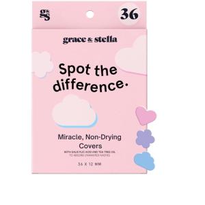imagegrace ampamp stella Award Winning Acne Device  Pimple Patches for Face  FSA HSA Hydrocolloid Acne Patches  Absorbs Zits Reduces Redness  Cute Patches DermatologistTested Vegan Multishape 36 CountFeelGood 36Pack