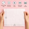 imagegrace ampamp stella Disposable Face Towels  UltraSoft ampamp Absorbent Face Wipes  XL Facial Towels for Cleansing ampamp Makeup Removal  Thick ampamp LintFree Facial Tissue  Vegan PlantBased 60 Count