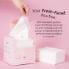imagegrace ampamp stella Disposable Face Towels  UltraSoft ampamp Absorbent Face Wipes  XL Facial Towels for Cleansing ampamp Makeup Removal  Thick ampamp LintFree Facial Tissue  Vegan PlantBased 60 Count