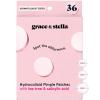 imagegrace ampamp stella Award Winning MultiSize Pimple Patches for Face  Dermatologist Tested Acne Patches for Face  Hydrocolloid Patch for Breakouts Whiteheads  Vegan Pimple Patch Clear 72 Pack36 Count Pack of 1